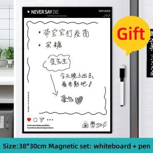 Fridge Whiteboard Monthly Magnetic Calendar For Refrigerator Fridge Magnetic Board Fridge Magnet Magnetic Whiteboard Fridge Refrigerator Whiteboard With Markers & Eraser By