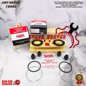 KALIPER KIT RODA DEPAN DAIHATSU XENIA LAMA KIRI KANAN 1SET SAM