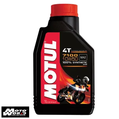 Motul 7100 10W50 4T 4-Stroke Synthetic Ester Engine Oil