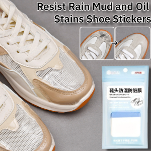 Clear Shoe Toe Rain Stickers Waterproof Transparent Rainproof Shoe Head Stickers Wear Resistant Durable