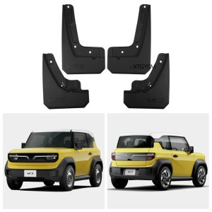4 Miếng Chắn Bùn Bánh Trước Và Bánh Sau Phụ Kiện Bảo Vệ Fender Chống Bắn Nước Cho VinFast VF3 2024-2025
