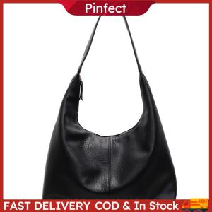 Slouchy Hobo Bag for Women Zipper Closure Shoulder Bag PU Leather Large Capacity Handbag for Travel Shopping Work