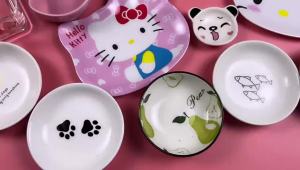 Bát ăn cho chuột hamster bát bổ sung thức ăn cho chuột hamster đồ dùng cho chuột hamster bát gốm cho chuột hamster bát ăn cho chuột hamster vàng bát ăn cho thú cưng nhỏ bộ cho ăn