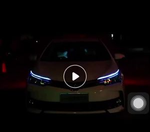 SHIP FROM MALAYSIA New Design 2pcs Start Scanning Led CAR SIGNAL LED DRL ULTRA-THIN FLOW LIGHT STRIP FLOWING LIGHT Car Accessories