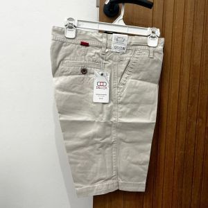 Celana Pendek Pria Dillca Casual Nyaman - Pinggang Elastis Warna Solid