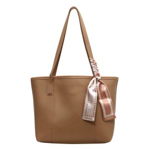 Style By 2024 NEW Women Classy Vintage Fashion Premium Large Capacity PU Shoulder Bag Tote Bag Travel Outing Casual Underarm Bag Handbag Beg Wanita Lawa - 9863