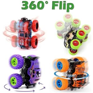 Mainan Anak Mobil Monster Jeep Jam Spin Zap Jip Jeep Off Road 4x4 Drive BIG FOOT 360 DERAJAT