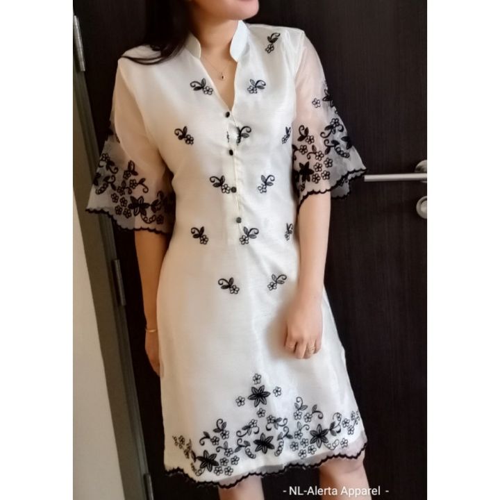 #🥇 MODERN FILIPINIANA BARONG DRESS FOR WOMEN | Lazada PH