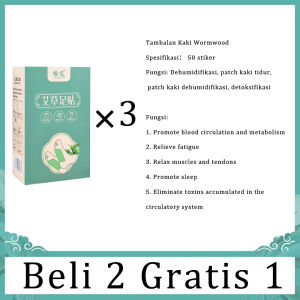 koyo pelangsing pembakar lemak 50 PCS foot patch detox pelangsing badan Menenangkan Tidur