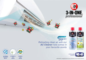 Wd - 40/Wd40 3 - in - One Pro Air - Conditioner Cleaner - Summer Breeze