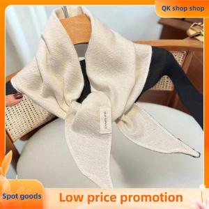 ✨QK shop✨ New Wool Knitted Knitted Scarf Multi-functional Warm Triangular Scarf Women Headscarf Winter Warm Knitting Neckerchief Hair Wrap