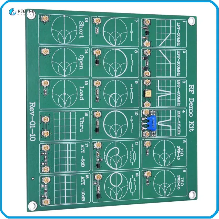 RJQFNG 2 UFL Jumpers Test Board 18 Functional Modules Durable Test ...