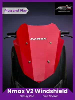 Nmax V2 Windshield Plug & Play - Clean Premium Look