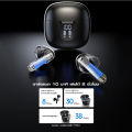 VIVAN  [สินค้าใหม่] รุ่น GT2S หูฟังบลูทูธ จอ LED เสียงเบสแน่น ลดเสียงรบกวน บลูทูธ 5.4 หูฟังกึ่งอินเอีย ไม่เจ็บหู แบตอึด. 