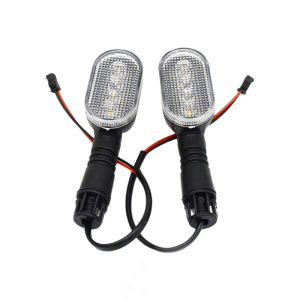 1 Pasang 36V-72V Lampu Sen Kanan Kiri Universal Lampu Sen Sepeda Listrik Sepeda Roda Tiga Listrik