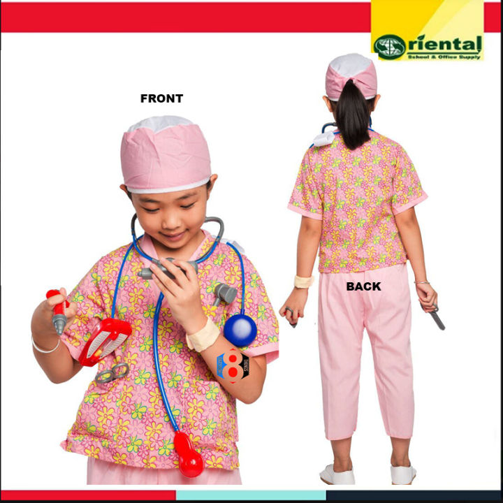 Little Nurse Costume Nursing Aid Professional Career Costume