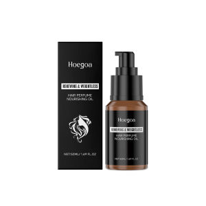 Hoegoa perfume hair care essential oils nourish and care hair improve hair luster smooth bright and not frizzy