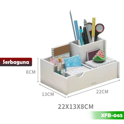 Serba Serbi Alat Tulis Desktop Lemari Penyimpanan Dokumen Kotak Penyimpanan Desktop Kantor Kabinet - YOSINOGAWA STORE