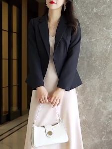 Small Suit Jacket Plus Size S-4XL Womens 2022 Spring And Autumn New Korean Style Fashion Short Temperament Casual Thin Suit Top Ladies Elegant Office Work Clothes㏇X0411