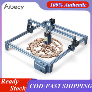 Aibecy SCULPFUN S9 Laser Engraving Machine Ultra-thin Laser Beam Shaping Technology High-precision Wood Acrylic Laser Engraver Cutting Machine 410x420mm Engraving Area Full Metal Structure Quick Assembly Design