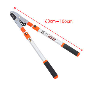 กรรไกรตัดกิ่ง กรรไกร ตัดแต่งกิ่งไม้ ด้ามปรับยาวได้ ใบมีด คีมตัดกิ่งไม้ ที่ตัดกิ่งไม้ มีดตัดกิ่งไม้ เลื่อยกิ่งไม้ ตัดกิ่งไม้สูง เลื่อยตัดกิ่ง 68-106CM รุ่นหนา ตัดง่าย โครงสร้างแข็งแรง