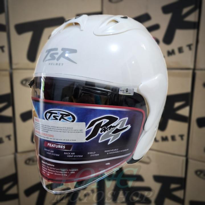 Half Face Helm Tsr Full Face Harga Helm Tsr Half Face Helm TSR Ram