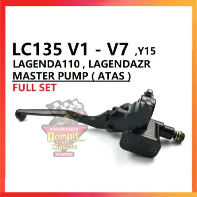REMPIT LC135 Master Pump with level lever brake depan yamaha lc135 lagenda110z lagenda110zr y15