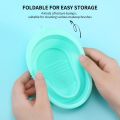 DUcare Brush Cleaning Mat Makeup Foundation Brush Cleansing Scrubber Foldable Silicone Washing Cosmetic Sponge Cleaner Bowl Pad【Post in 24 Hours & 90 Days Warranty Services】. 