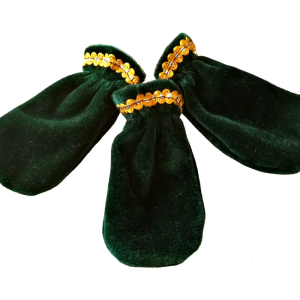 3Pcs Classical Piano Pedal Cover Velvet Dust Cover Soft Protective Cases for Each Kinds of Piano and Electric Piano