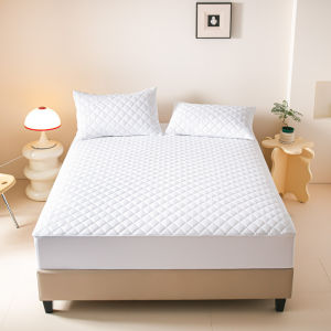 100% Waterproof Mattress Protector Cover Thicken Quilted Cotton Pad Bed Sheet Fitted Queen Mattress Bedspread