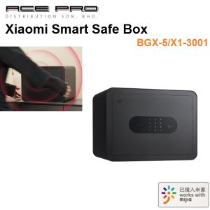 Xiaomi Smart Safe Deposit Safety Box 30CM - BGX-5/X1-303 Duress Fingerprint Alarm Vibration Warning Phone Notification