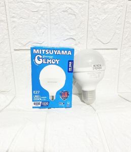 Bohlam Lampu Led Mitsuyama Bohlam Gemoy Premier Series MS-9815GM Led Blulb Long Life Cahaya Putih