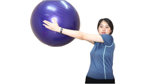 Anti-Burst Gym Ball -(45cm/55cm/65cm/75cm)