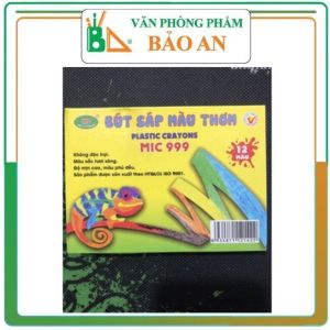 COMBO 2 Sáp Màu Mic 999 12 Màu Cao CấpSáp màu 12 bút tương ứng 12 màu cho bé thỏa sức sáng tạo tô màu
