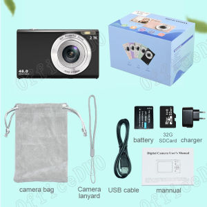 กล้องถ่ายรูป กล้องถ่ายรูปพก กล้องดิจิตอล camera ความละเอียดสูง 48 ล้านพิกเซล กล้องถ่ายรูปdigital