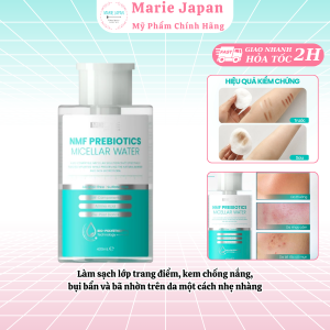 Nước Tẩy Trang Md Care Nmf Prebiotics Micellar Water Cân Bằng Lợi Khuẩn Phục Hồi Hàng Rào Bảo Vệ Da 400ml