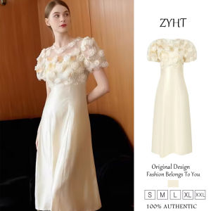 Zyht phụ nữ ăn mặc Đầm công sở váy hàn quốc kỳ nghỉ dresse ĐầM Dạ HộI tham dự sự kiện dresse trang phục sang trọng Đầm thời trang Đầm đi tiệc Wedding dresse 21391