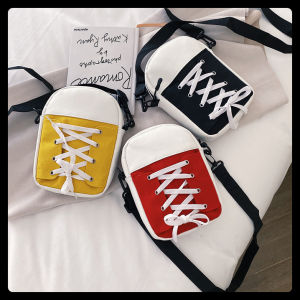 Túi xách nữ đeo vai đeo chéo hình chiếc giày sắc màu mini nhỏ xinh vải canvas đi chơi chụp ảnh đẹp độc đáo