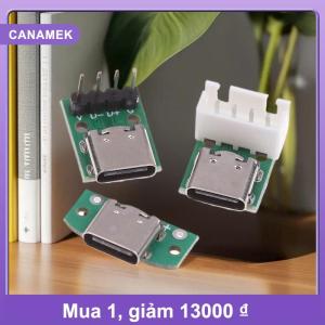 【CANAMEK】 5pcs USB Adapter Board typec16p để 2.54 pin thiết bị đầu cuối nâng cấp phiên bản với lỗ cho cố định