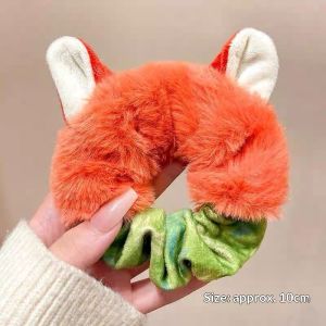 JasmineStyle Zootopia Judy Nick dây buộc tóc sang trọng của phụ nữ tóc ràng buộc Headband ngọt ngào và dễ thương