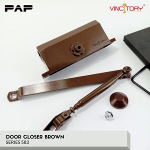 Vincitory Door Closer Penahan Pintu Otomatis Penutup Pintu Hold Open 180 Derajat