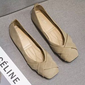WomenS Flats 2025 New Spring/Summer Style Gentle Soft Sole Flat Shoes Shallow Versatile Loafers For Women