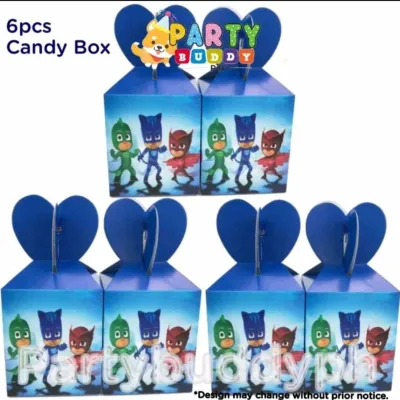 6pcs Candy box sold by Partybuddyph