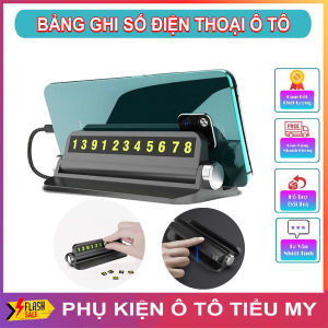 Bảng Ghi Số Điện Thoại Ô Tô Khi Dừng Đỗ Thẻ Ghi Số  Điện Thoại Có Giá Đỡ Gắn Taplo