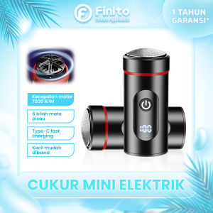 Mini Shaver Alat Cukur Listrik Mini Type 2205 Pengisian Cepat Pisau Jenggot Kecil USB Multifungsi