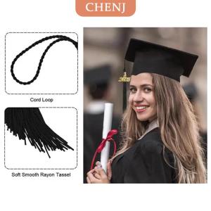 [COD] CHENJ หมวก2025การศึกษาหมวกของขวัญสถาบันการศึกษาอุปกรณ์คอสเพลย์เครื่องประดับเสน่ห์ DIY ริมชุดเดรสสำหรับพิธีจบการศึกษา