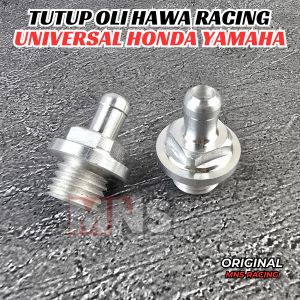 Tutup Oli Variasi Hawa Baut Tutup Oli Racing Universal Semua Motor HONDA YAMAHA Matic Bebek Chrome