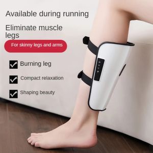 EMS Leg Massager Pressotherapy Foot Calf Massage Air Compression Circulation Knee Pad Brace Varicose Veins Physiotherapy