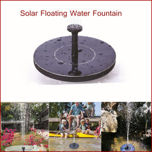 Dcawin Solar Water Fountain Pump Water Floating Fountain for Pond Garden Patio Decor Lawn Home Decoration