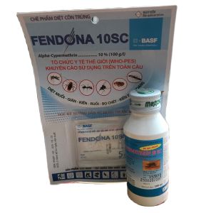 Combo thuốc xịt muỗi y tế Map permethrin 50ec và Fendona 10sc diệt muỗi hiệu quả cao thuốc xịt muỗi y tế kèm bám dính tăng cường thời gian tồn lưu của thuốc diệt muỗi trên mọi bề mặt thuốc diệt muỗi sinh học